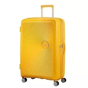 Spinner koferis American Tourister Soundbox 97 L Polipropilēns (PP) Dzeltens