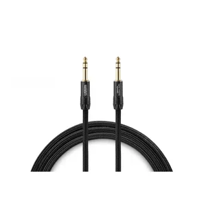Audio kabelis Warm Audio PREM-TRS-3 0.9m 6.35mm TRS Melns