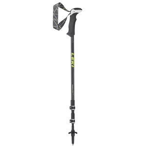 Trekinga nūja Leki Makalu Lite teleskopiska unisex 100 cm alumīnijs 235 g 2 segmenti ar sviras slēdzeni I-tip rokturis