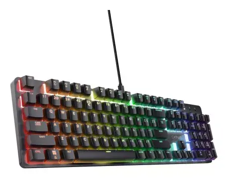 TRUST GXT 871 Zora mehāniskā spēļu tastatūra Photo 3