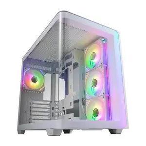 Datora korpuss FSP M580-BA Midi Tower White