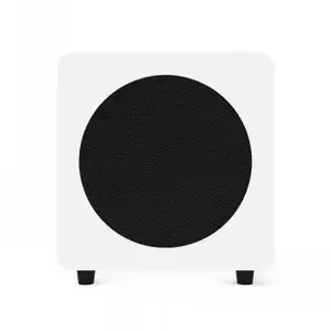 Powered Subwoofer KANTO AUDIO SUB8VMW-CG — 8" driver, 200W, sealed, matte white