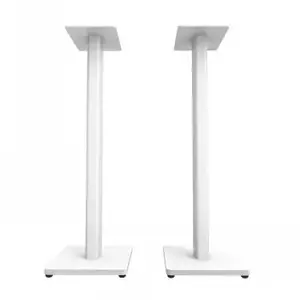 Plaukta skaļruņa statīvs KANTO AUDIO ST28W 34" (86 cm) balts — universāla montāža