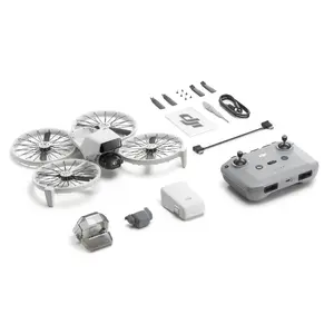 Drone DJI Flip 4 rotors, 48 MP camera, 3840×2160 video, 3110 mAh battery, Black/White