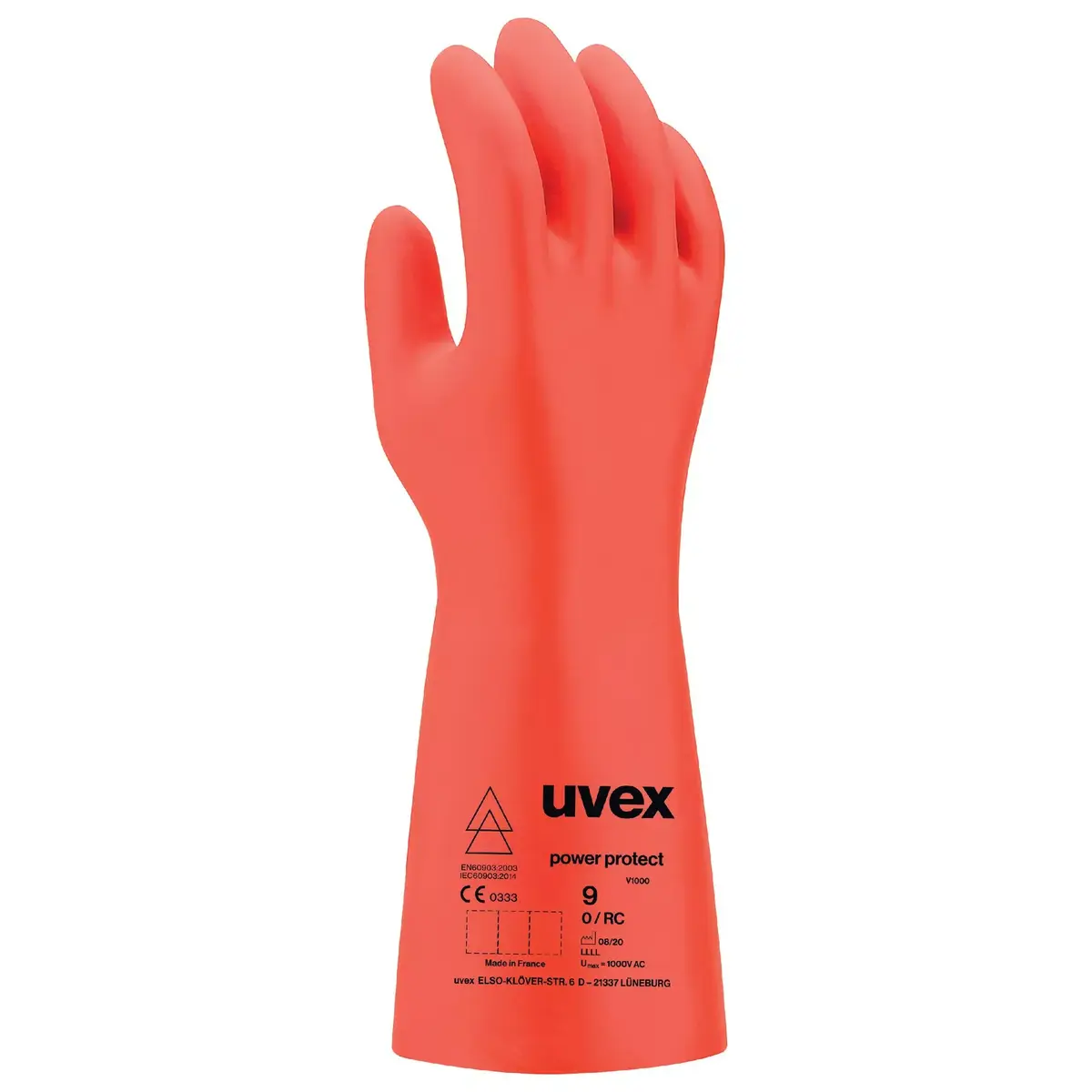 Изолирующие перчатки Uvex power protect V1000 Photo 2