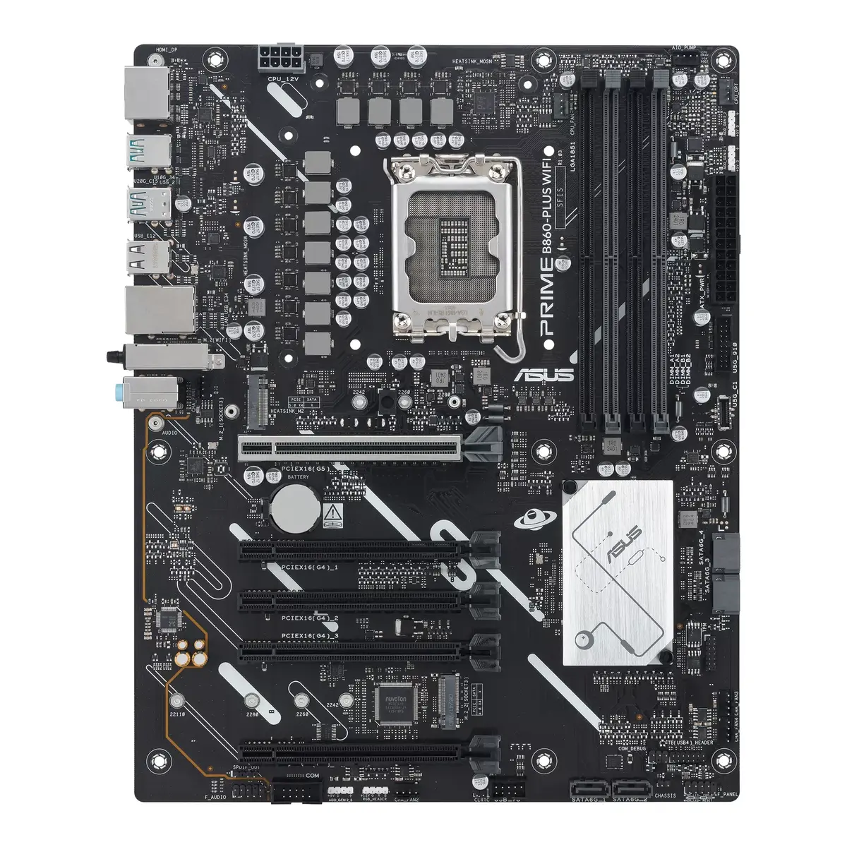 ASUS PRIME B860-PLUS WIFI mātesplate | Intel B860 LGA 1851 Photo 8