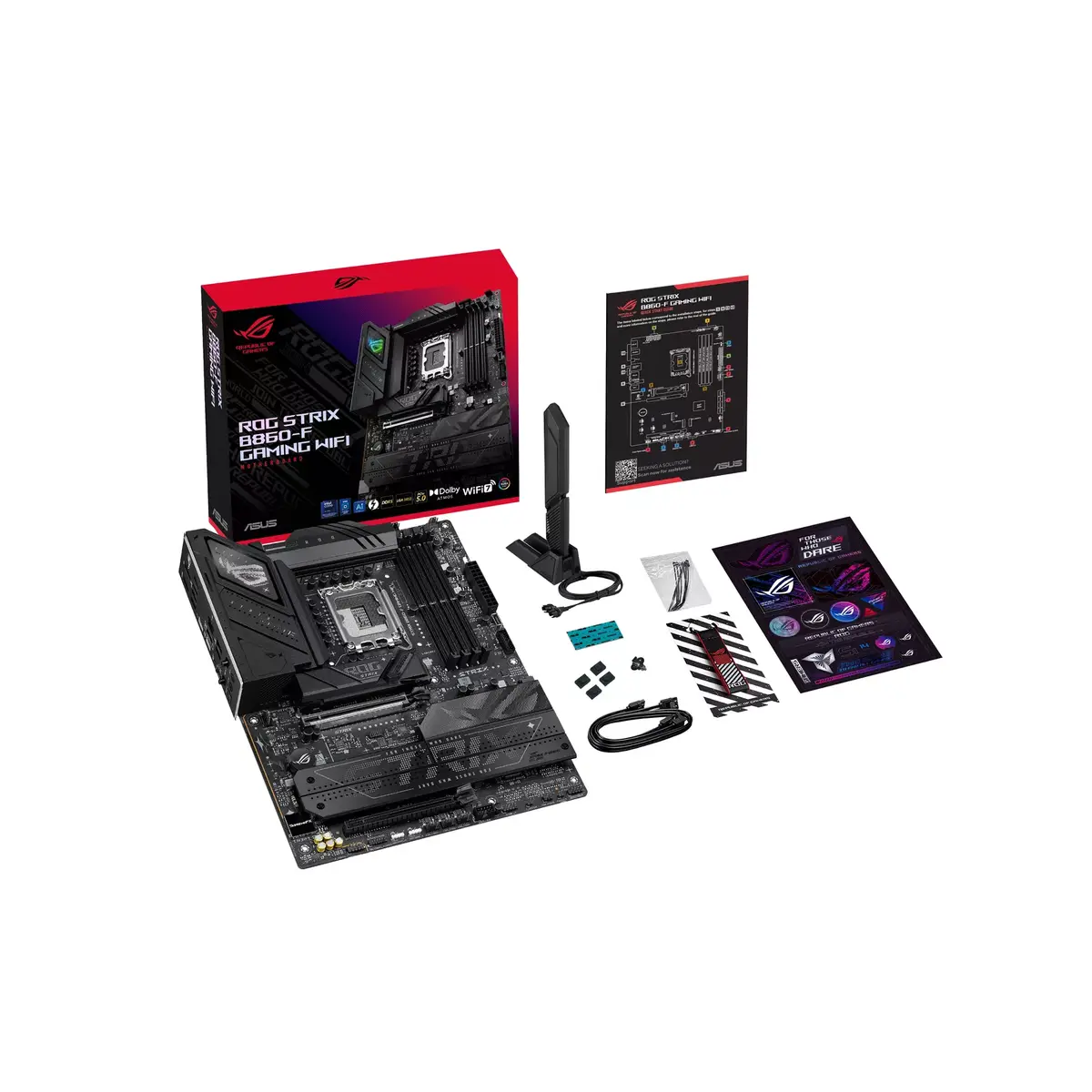Mātesplate ASUS ROG STRIX B860-F GAMING WIFI Photo 12
