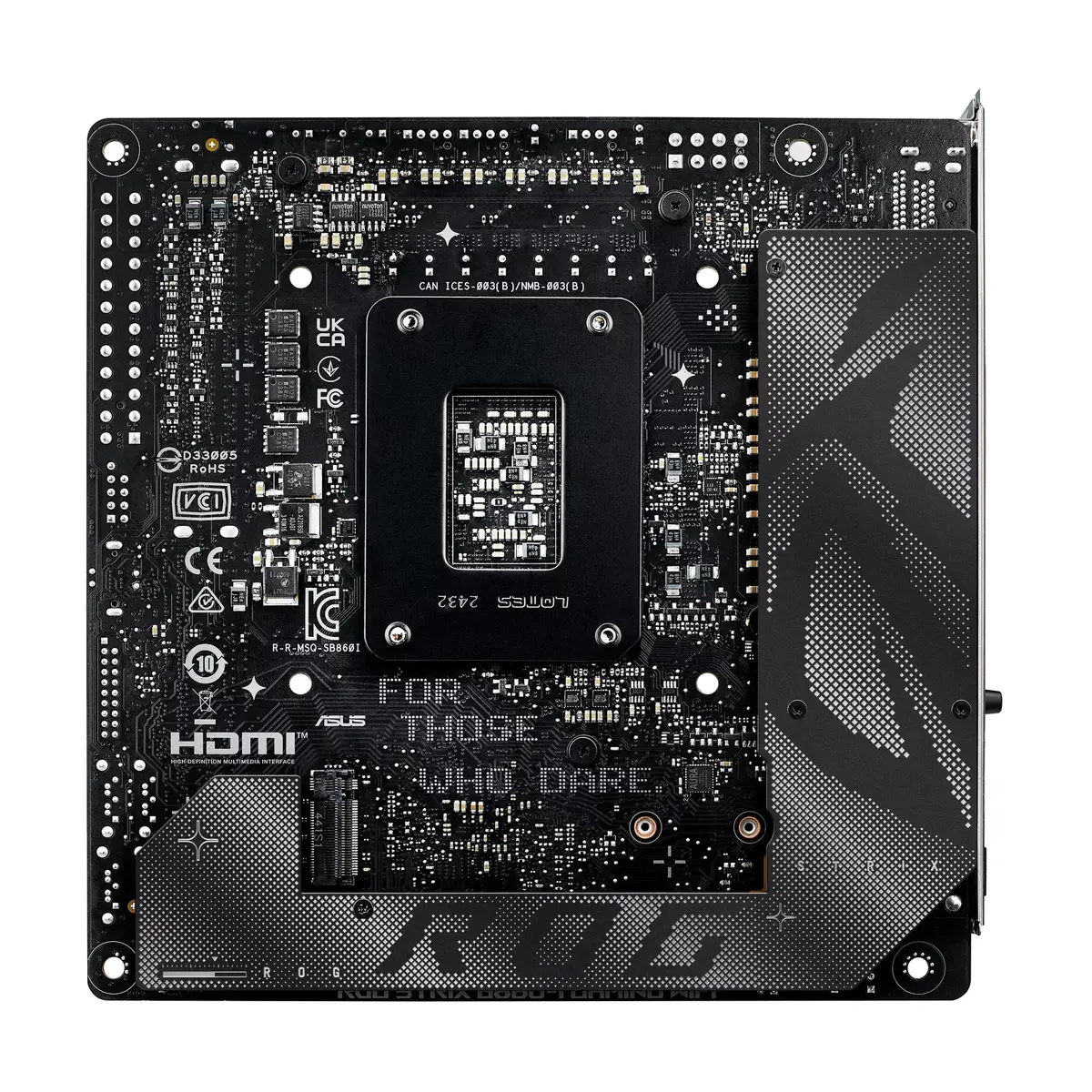Mātesplate ASUS ROG STRIX B860-I GAMING WIFI Photo 4