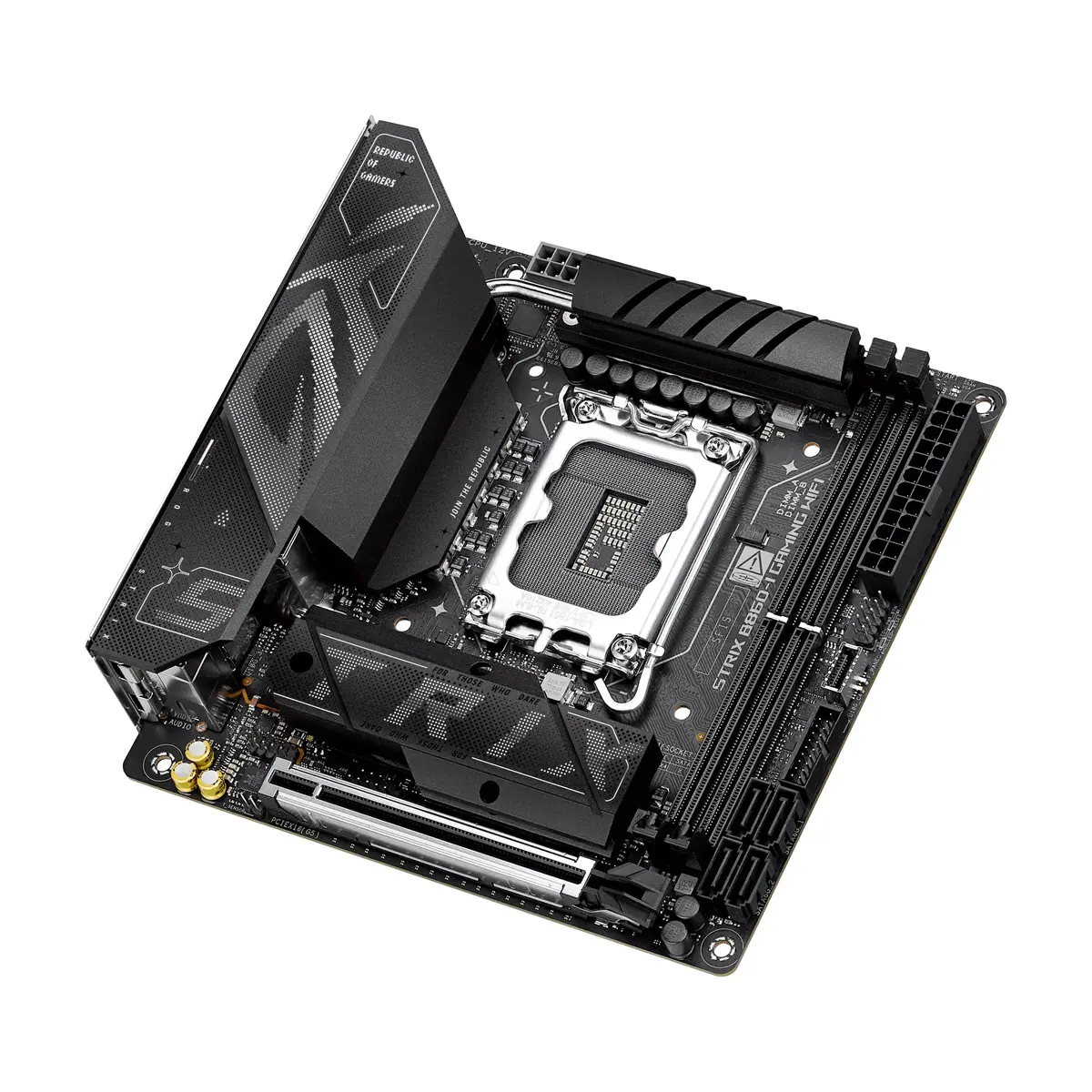 Mātesplate ASUS ROG STRIX B860-I GAMING WIFI Photo 5