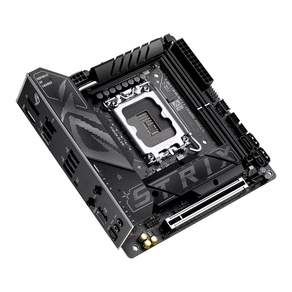 Mātesplate ASUS ROG STRIX B860-I GAMING WIFI Photo 6