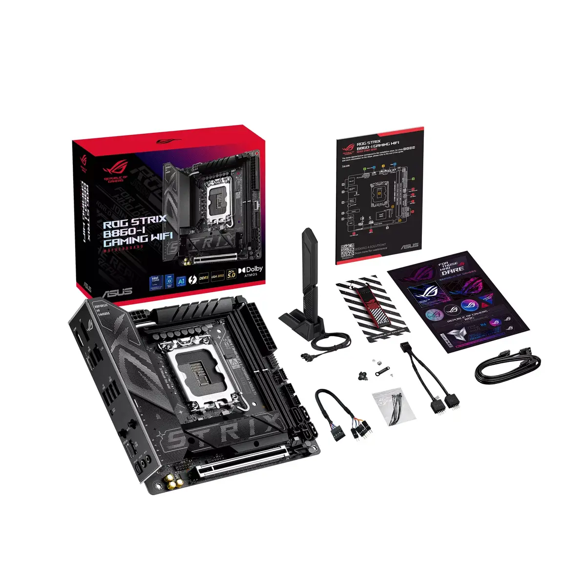 Mātesplate ASUS ROG STRIX B860-I GAMING WIFI Photo 10