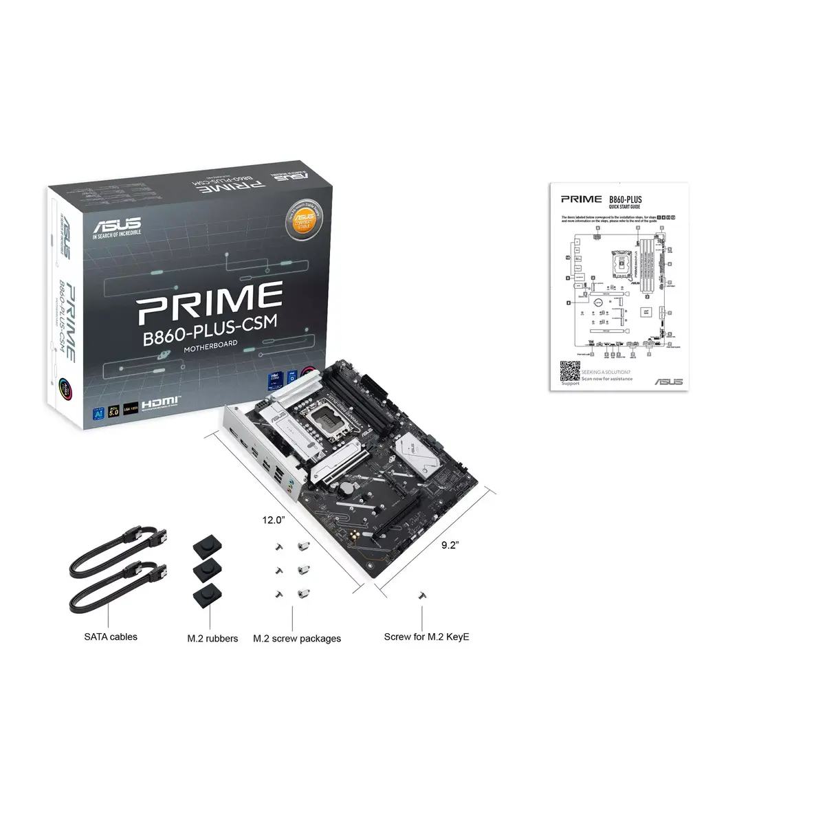 Asus PRIME B860-PLUS-CSM ATX mātesplate Photo 7