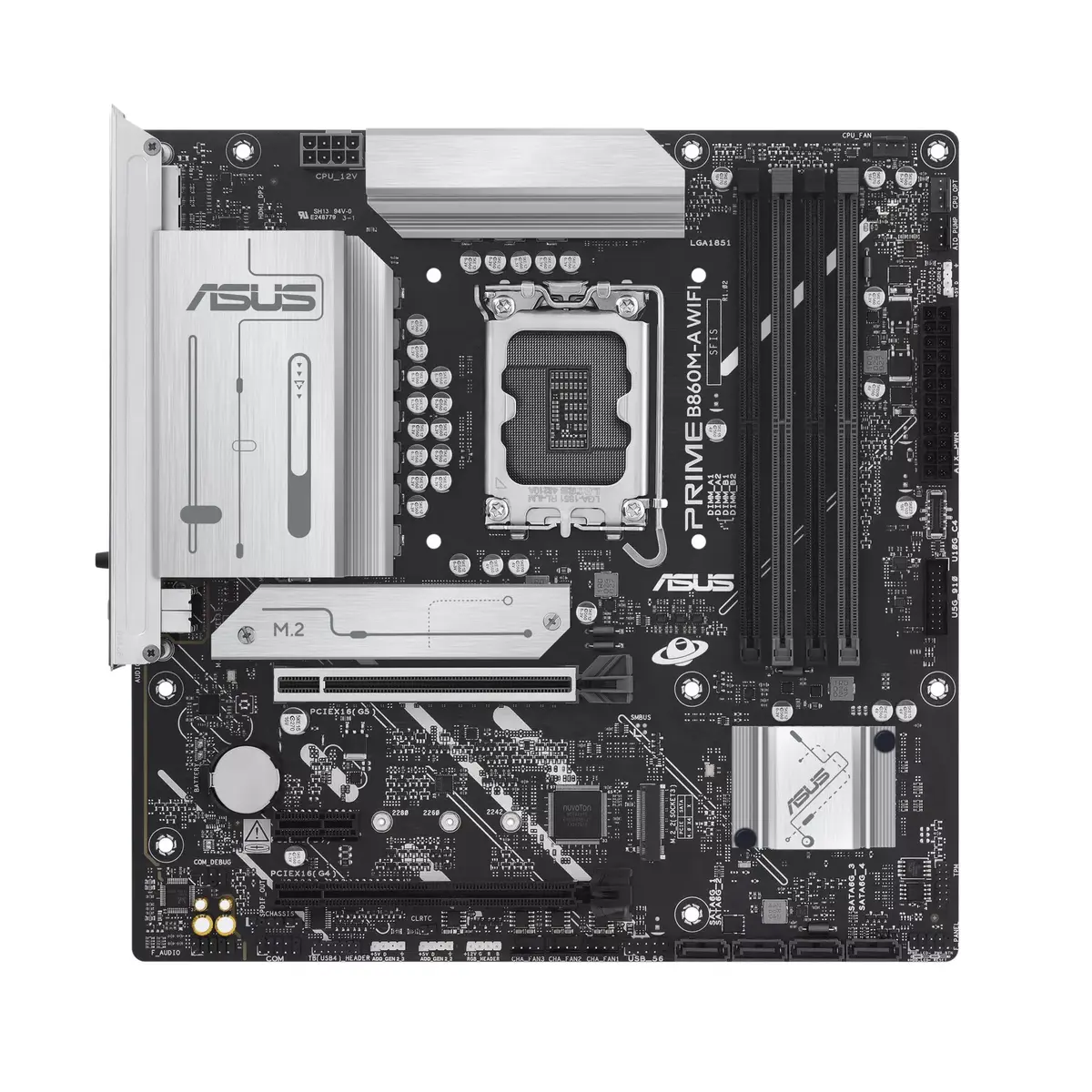 Mātesplate ASUS PRIME B860M-A WIFI micro ATX Photo 2