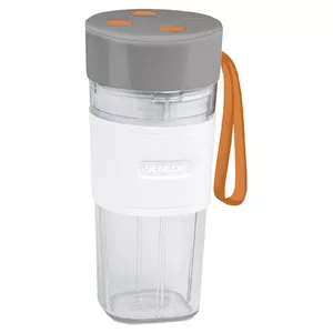 Портативный вакуумный блендер SENCOR SBL150WH — 330 мл, 50 Вт, вакуум 30 КПа, IP54, USB-зарядка