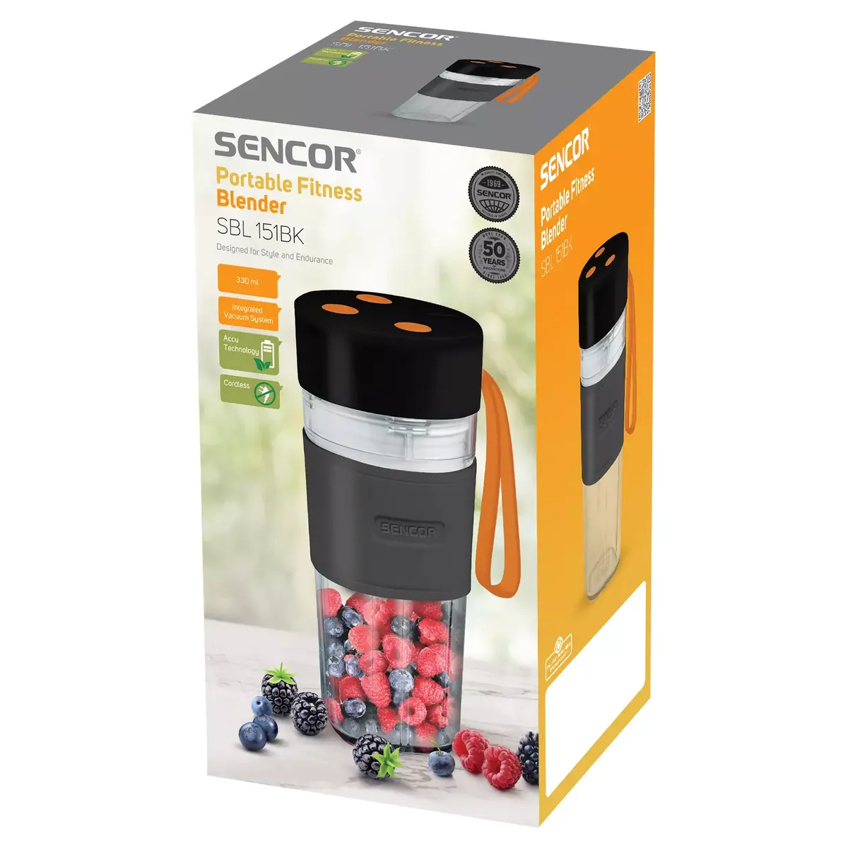 Cordless vacuum smoothie maker SENCOR SBL151BK Photo 9