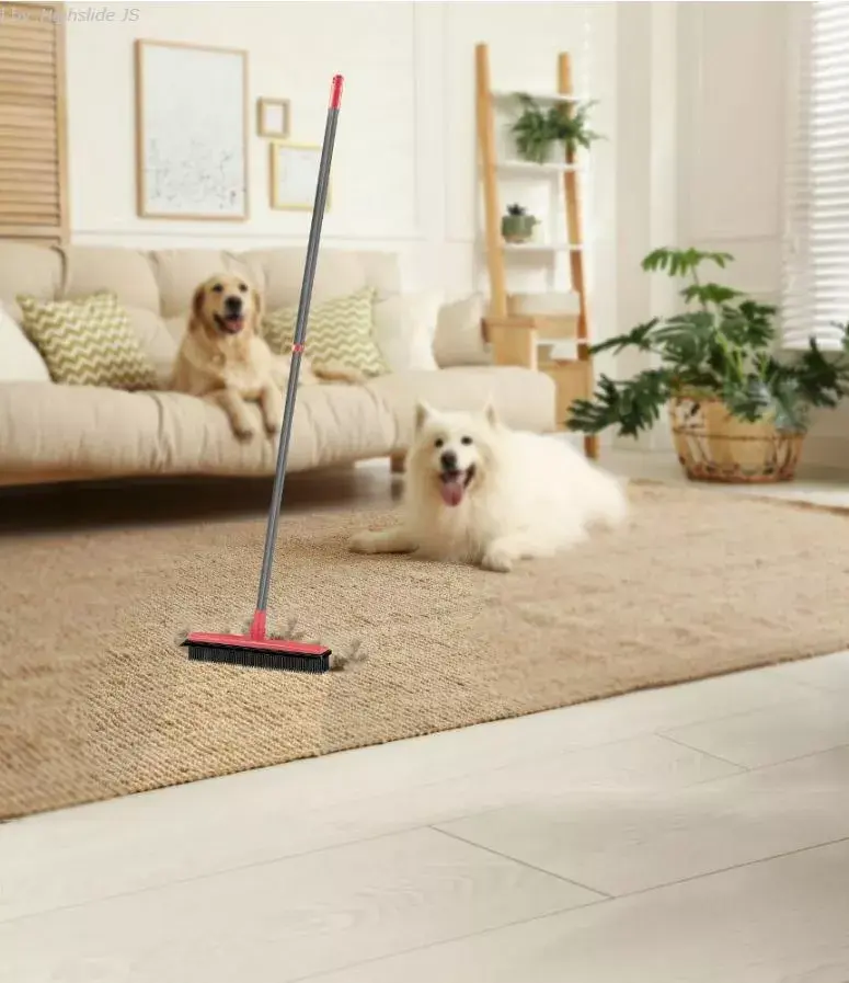 LAMART LT8082 rubber floor broom with telescopic handle Photo 4