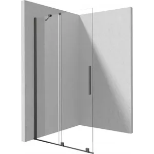 Walk-in shower wall deante KTJ_D39R 90 cm sliding panel for shower enclosures