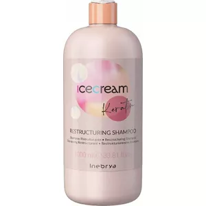 Shampoo Inebrya Ice Cream Keratin regenerating hair shampoo with keratin 1000 ml