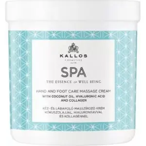 Massage cream Kallos SPA for care massage of hands and feet 500 ml