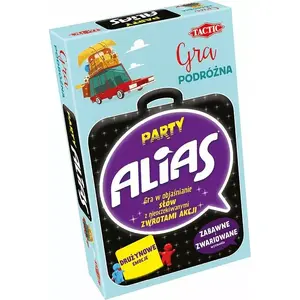 Настольная игра TACTIC Alias Party дорожная версия — портативная игра в отгадывание слов
