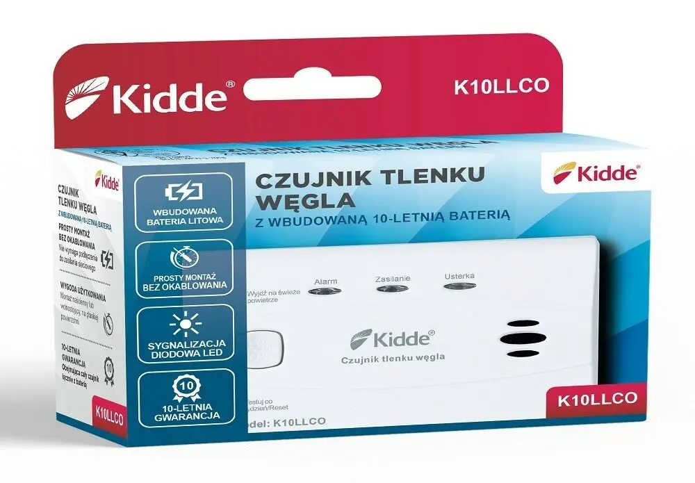KIDDE K10LLCO dūmu un CO detektors Photo 6