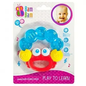 Teething toy Bambam Gryzak krab model 214296 by Bambam – baby teether crab