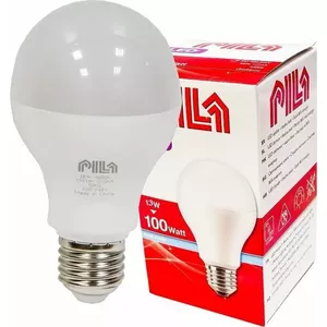 Philips PILA LED A65 E27 100W Equivalent Cool White Frosted Non-Dimmable Light Bulb
