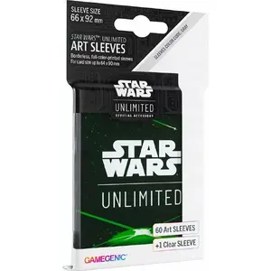 Card Sleeves Gamegenic Star Wars Unlimited Art Sleeves — Card Back Green