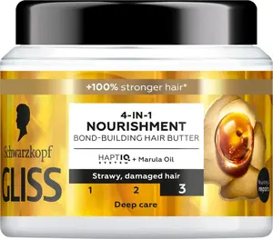 Hair mask Schwarzkopf GLISS Treated Aqua Revive 4in1 Nourishment 400 ml