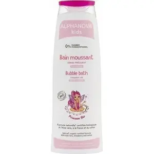 Vannas līdzeklis ALPHANOVA KIDS Zemeņu 250 ml - maigs bērnu vannas līdzeklis