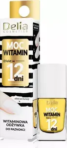Nail Strengthening Serum Delia Efekt w 12 dni Odżywka do paznokci Moc Witamin 11 ml