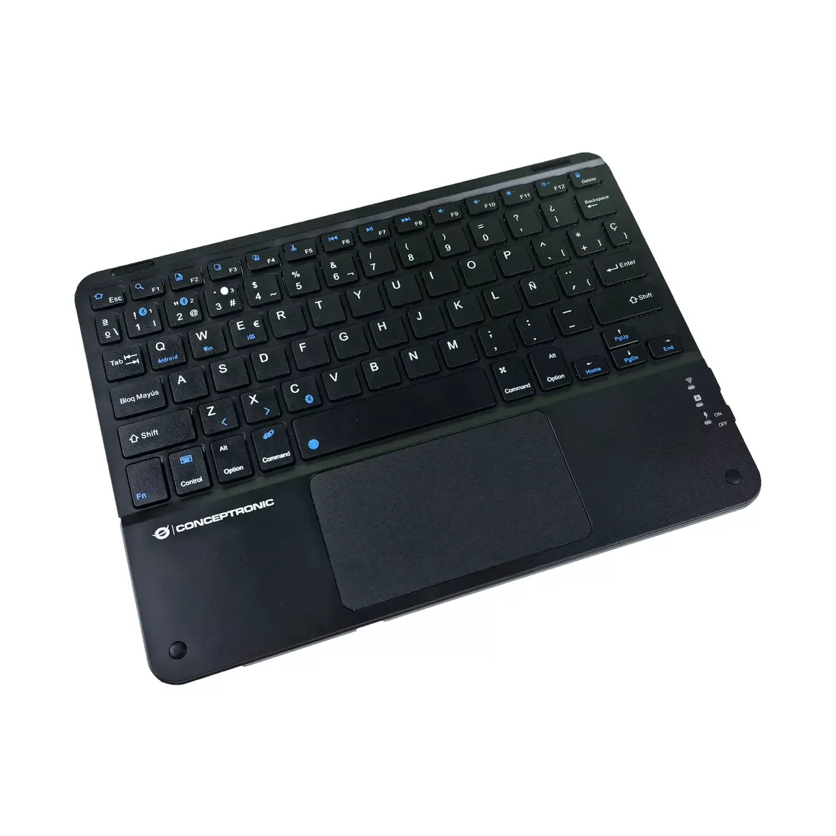 Bluetooth Touchpad Keyboard Conceptronic TOBIN01BES Photo 3
