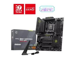 Mātesplate MSI MAG B850 TOMAHAWK MAX WIFI — AMD B850, Socket AM5, ATX, DDR5, 4×M.2, Wi‑Fi 7, 5Gb LAN, 7.1