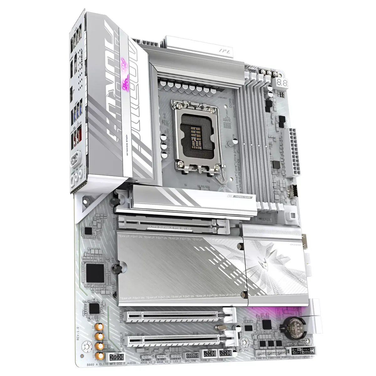 Pamatplate GIGABYTE B860 AORUS ELITE WIFI7, B860 A ELITE WF7 ICE Photo 3