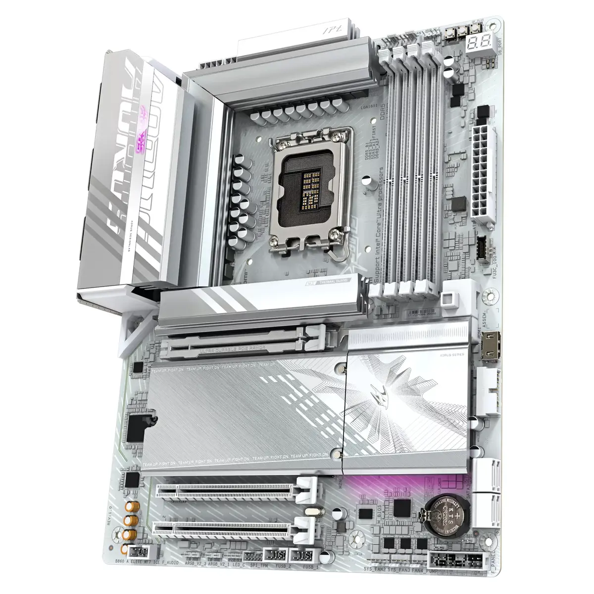 Pamatplate GIGABYTE B860 AORUS ELITE WIFI7, B860 A ELITE WF7 ICE Photo 4