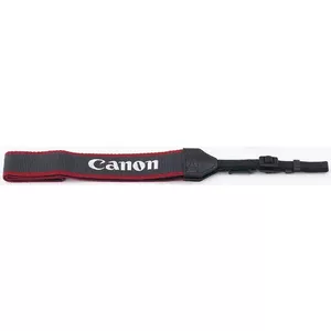Camera neck strap Canon EW-100DGR for digital cameras, black and red, compatible with EOS 5D/40D/30D/20D/10D