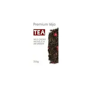 Рассыпной черный чай TEA Cherry 250 г — ароматизированный листовой чай, 250 г