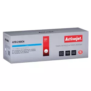 Toner cartridge ActiveJet ATB-248CN cyan, compatible with Brother TN248C, 1 pc, ~1000 pages