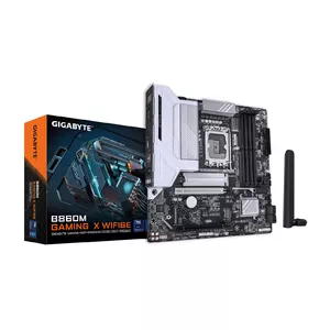 Материнская плата GIGABYTE B860M GAMING X WIFI6E, чипсет Intel, сокет LGA 1851, Micro ATX