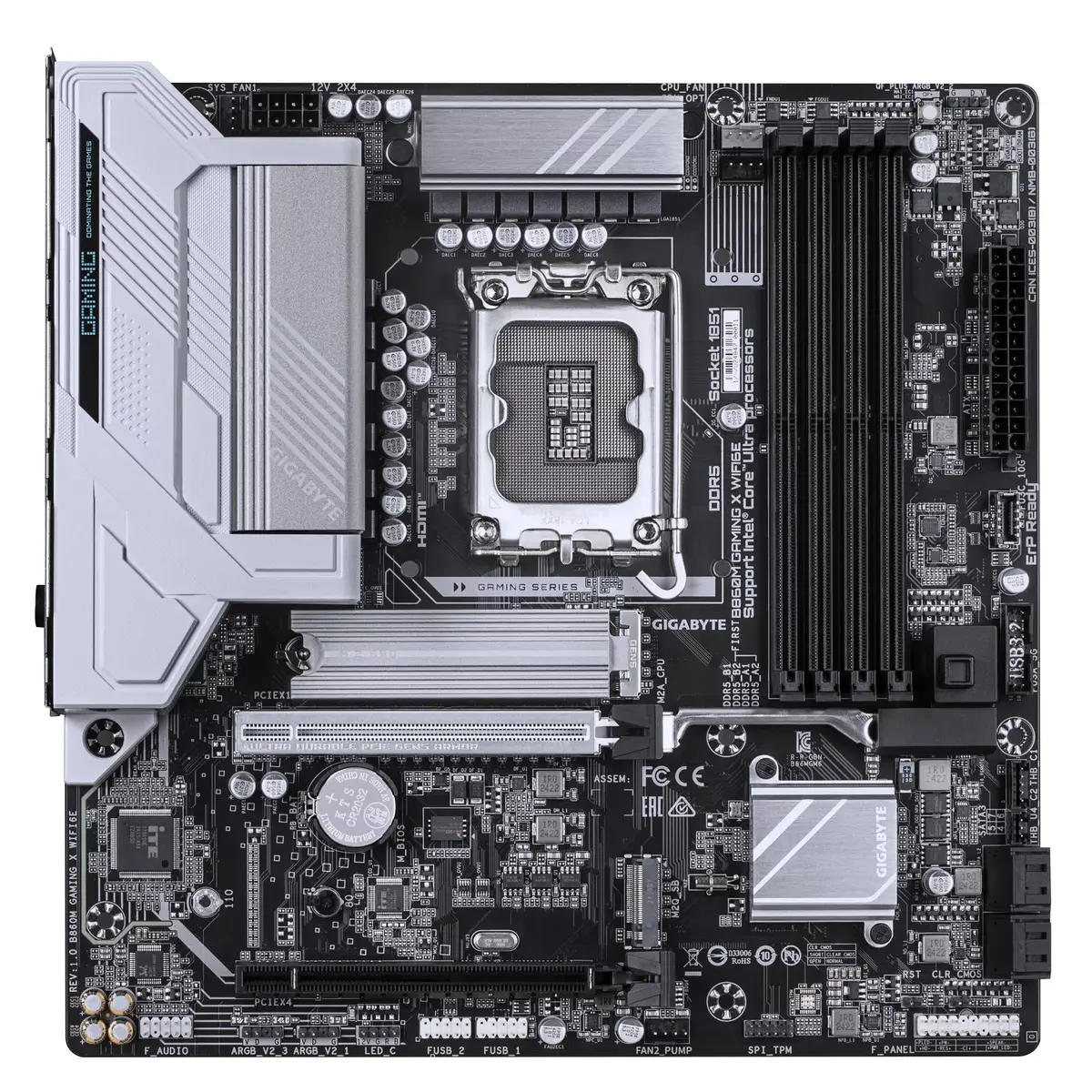 Материнская плата GIGABYTE B860M GAMING X WIFI6E, Код: B860M Photo 2