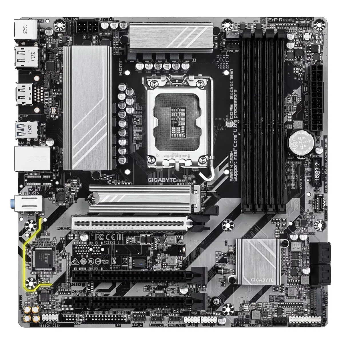 Pamatplate GIGABYTE B860M DS3H, B860M Photo 2