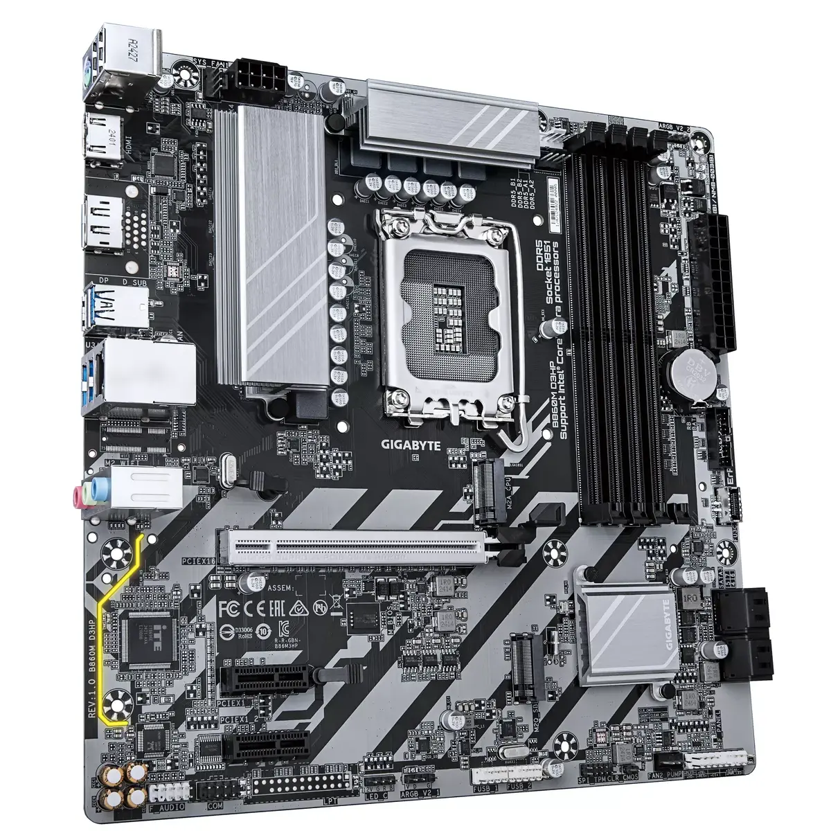 Motherboard GIGABYTE B860M D3HP, B860M D3HP Photo 3