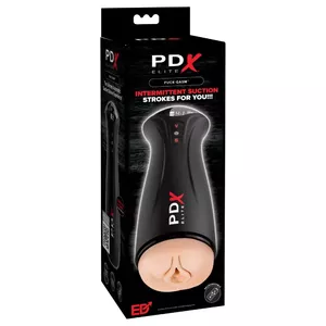 Masturbators Pipedream Silicone Black — automātiska oralā stimulācija, garums 24,5 cm, ielūkošanas dziļums 12,5 cm, uzlādējams, 5 vibrācijas un 5 sūkšanas režīmi