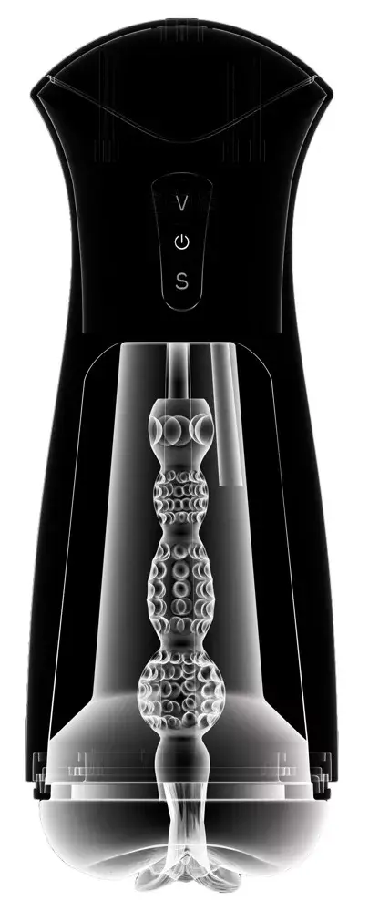 Masturbator Pipedream Silicone Black — automated model Photo 5