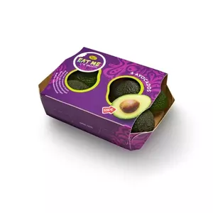 Gatavi lietošanai avokado 4 gab. (Avokada) — iepakojums ar 4 augļiem