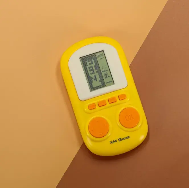 RoGer XM 3362 Tetris Yellow handheld electronic game Photo 4