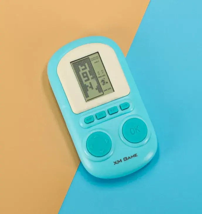 RoGer XM 3362 Tetris Blue handheld electronic game Photo 4