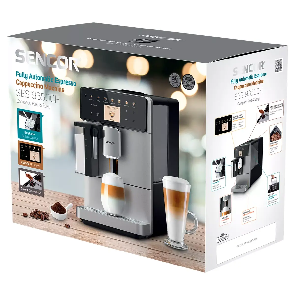 Espresso machine Sencor 1.5L SES9350CH Photo 10
