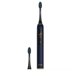 Electric toothbrush Sencor SOC5010BL — sonic, up to 38,000 movements/min, 4 modes, USB-C, IPX7, 2 brush heads