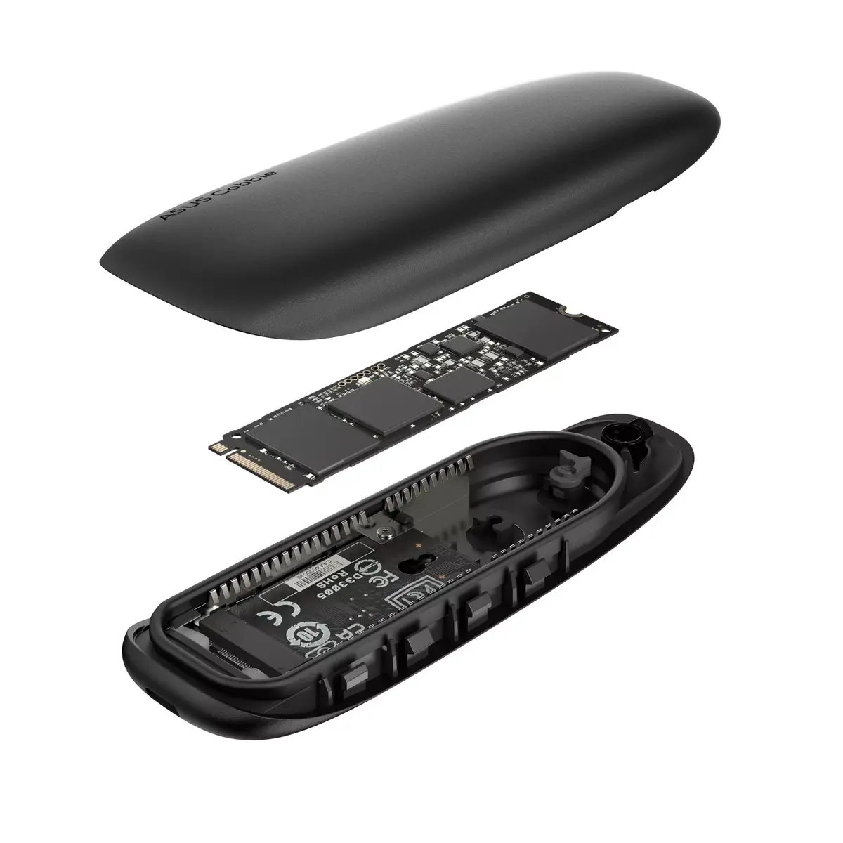 Ārējais SSD korpuss ASUS COBBLE melns Photo 10
